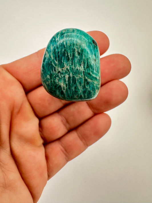 Amazonite Crystal Car Vent Clip