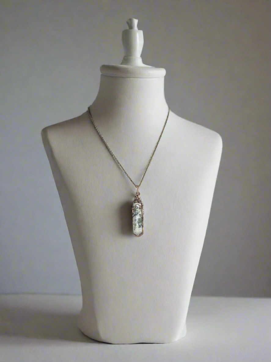 Moss Agate Pendant