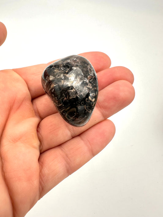 Smoky Quartz Car Clip