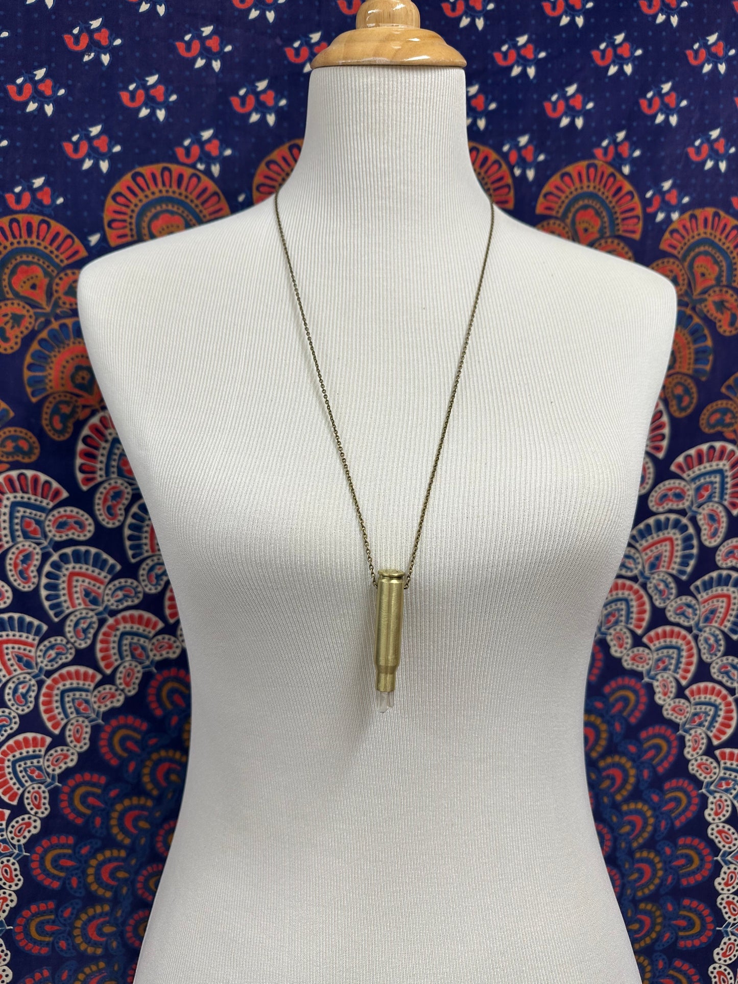 Resilience, a Crystal & Casings Pendant