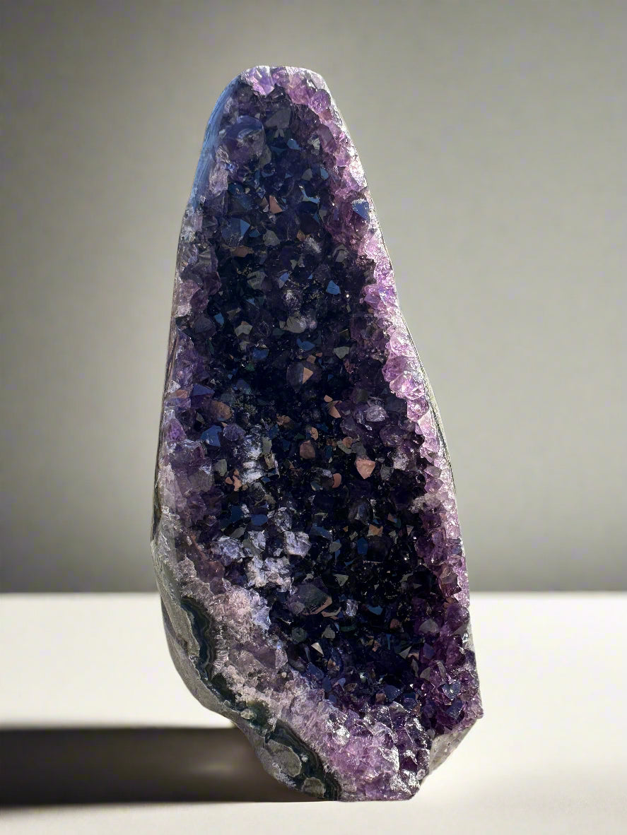 amethyst crystal geode