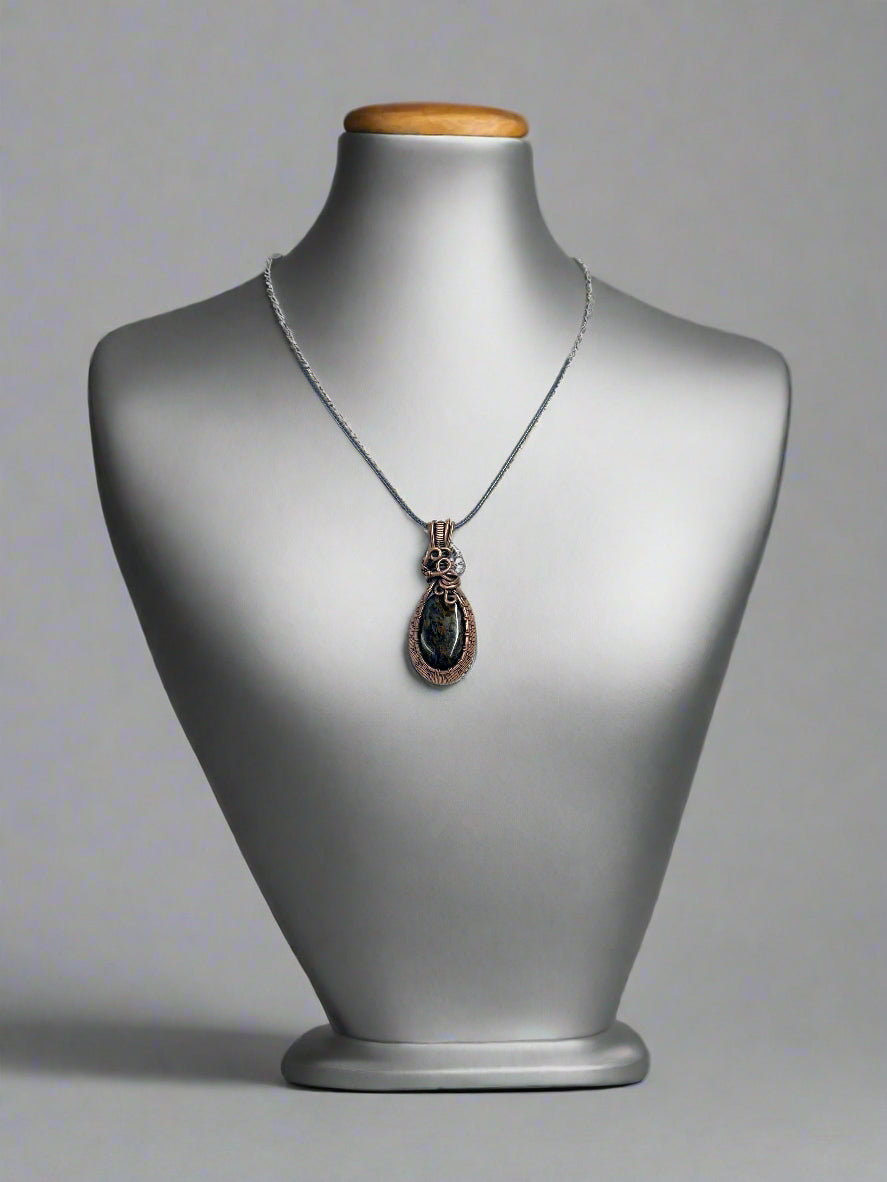 pietersite necklace