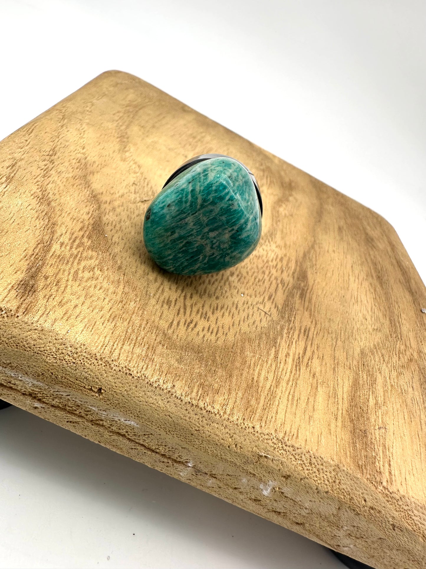Amazonite Crystal Car Vent Clip