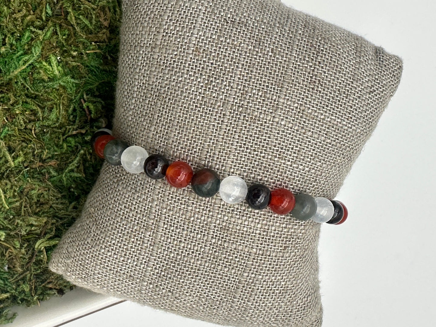 Grounding and Protective Mixed Gemstone Bracelet