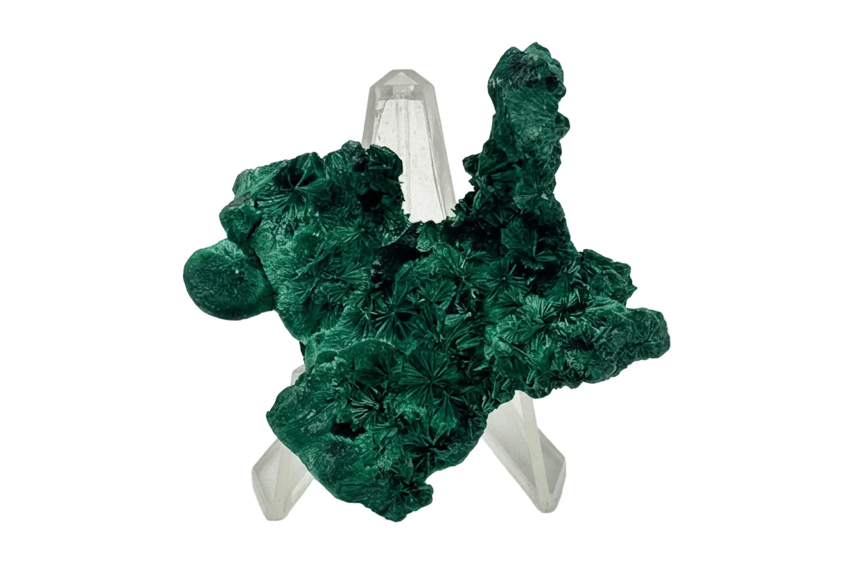 Natural Malachite Cluster