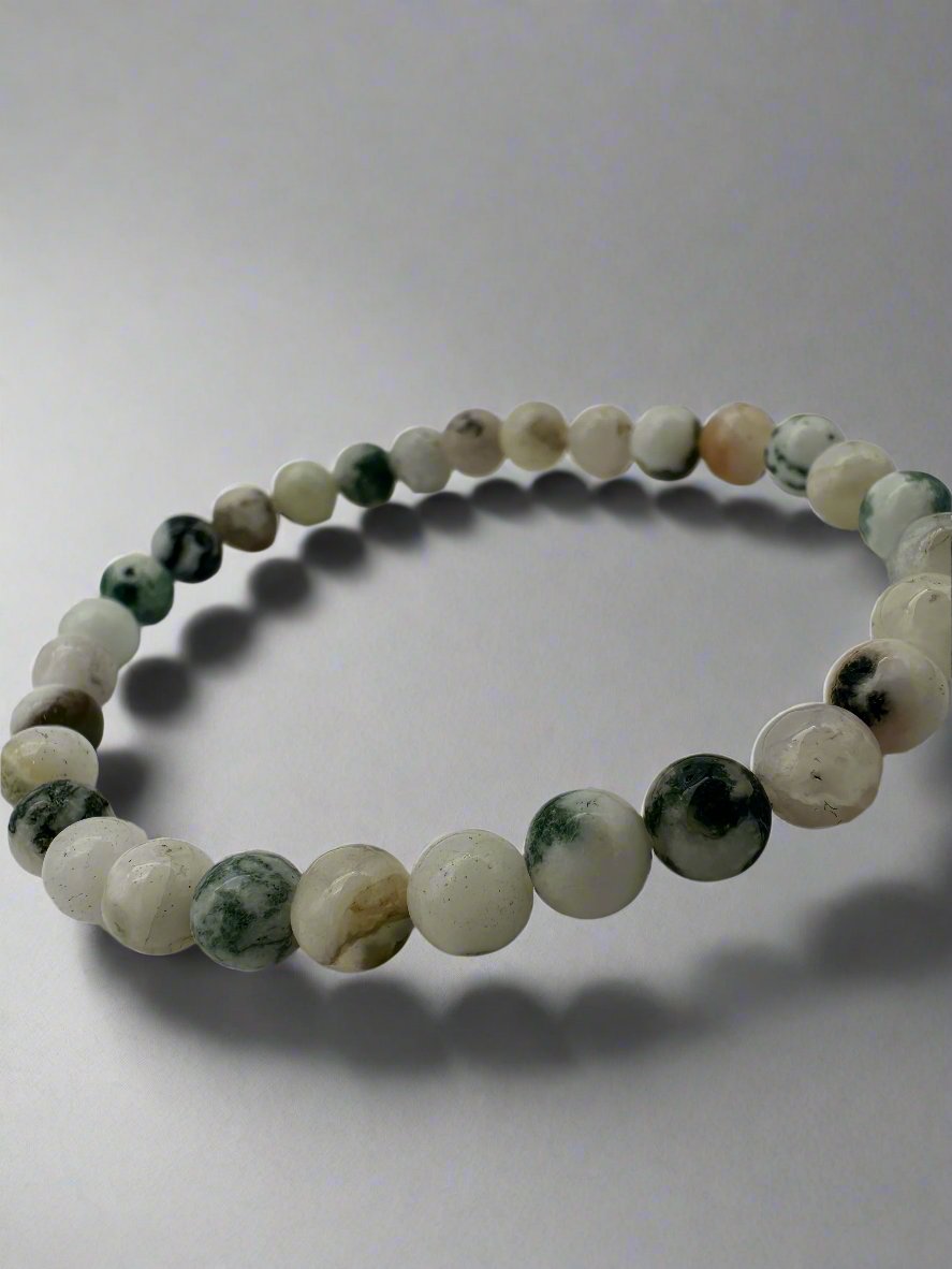 dendritic agate bracelet