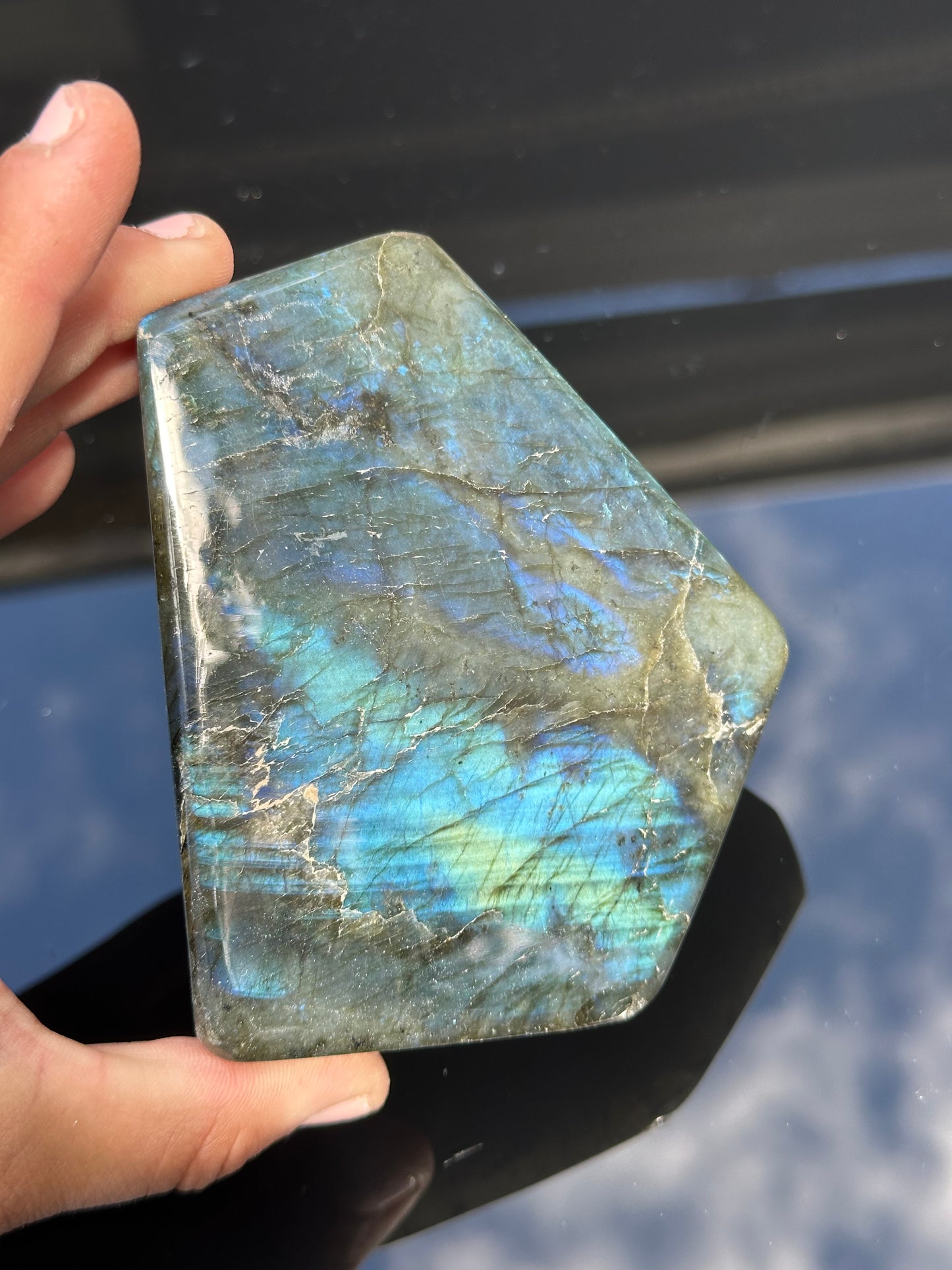 labradorite flash