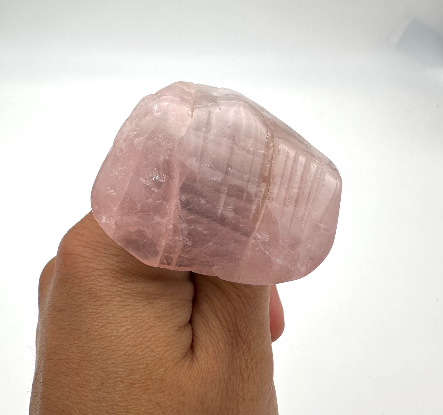Rose Quartz Car Clip