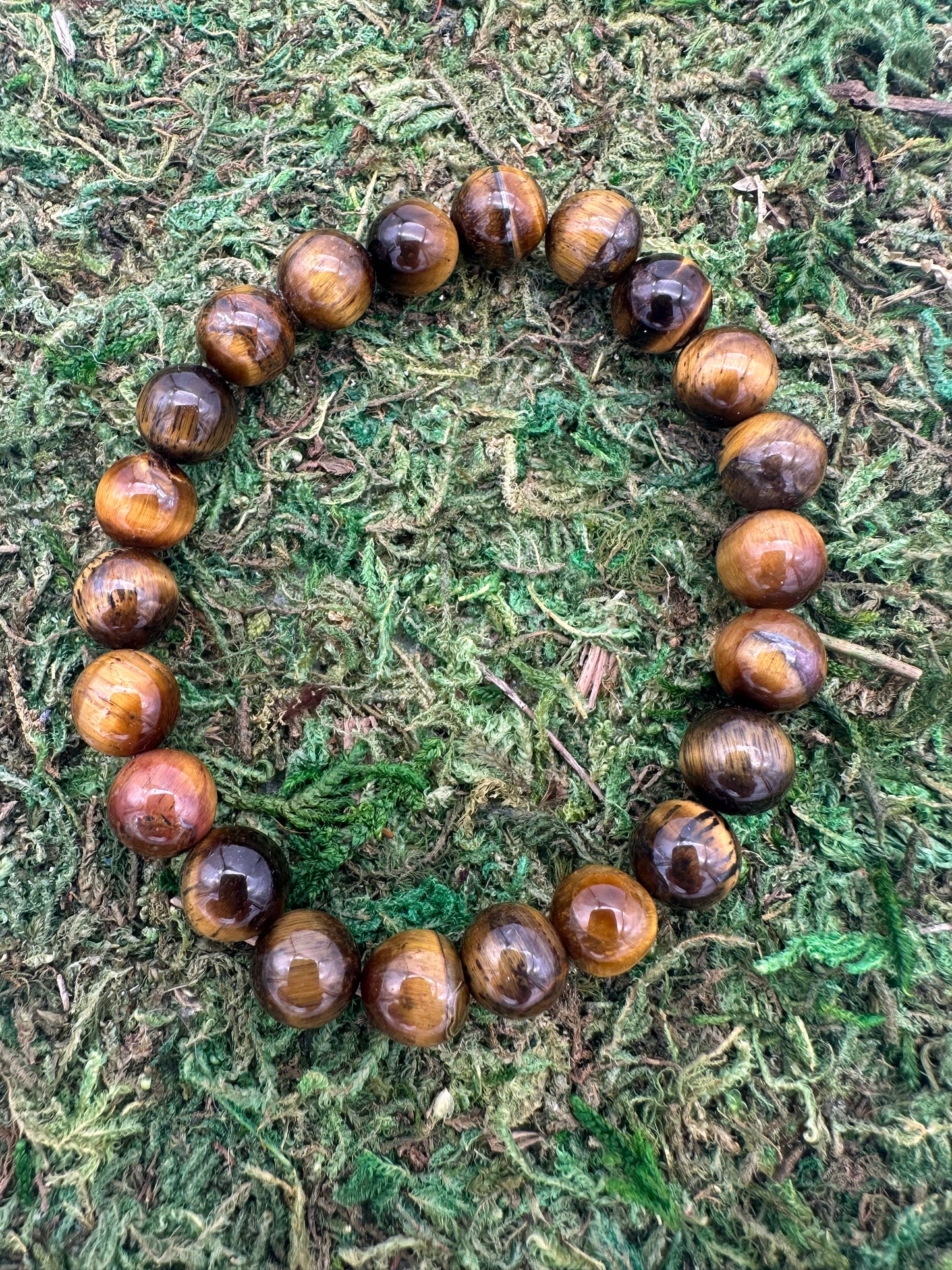 Tigers Eye Protective Unisex Gemstone Bracelet