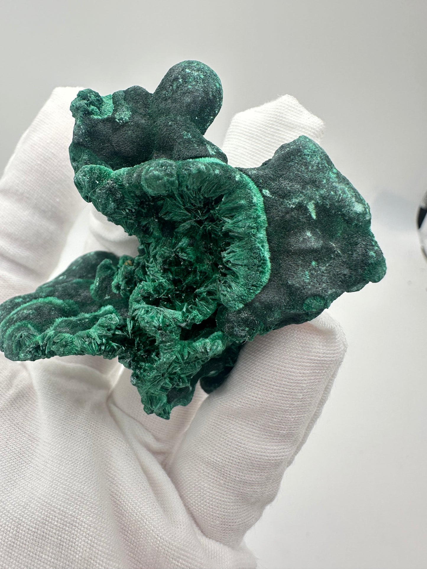 Natural Malachite Cluster