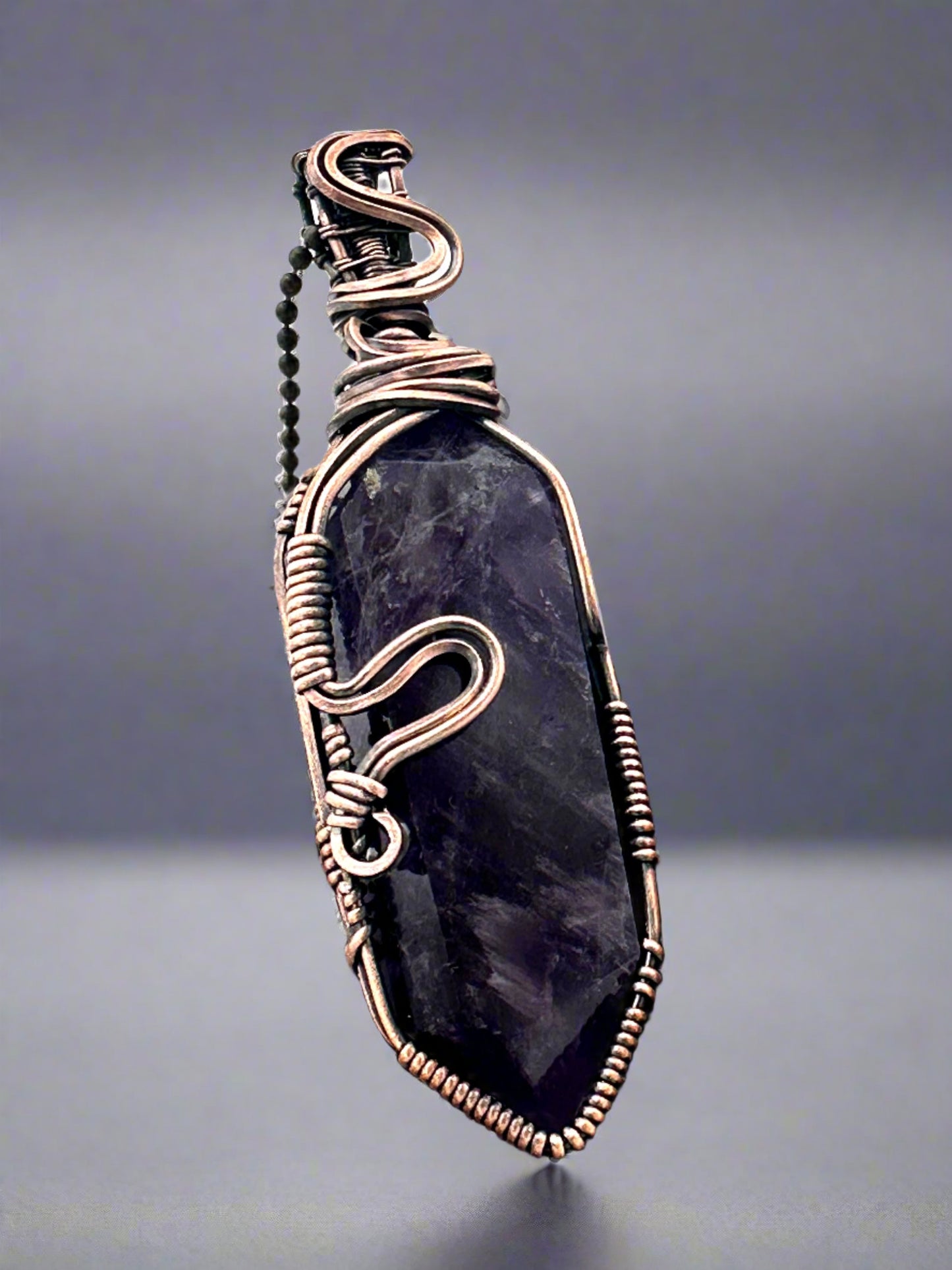 Amethyst Amulet Pendant