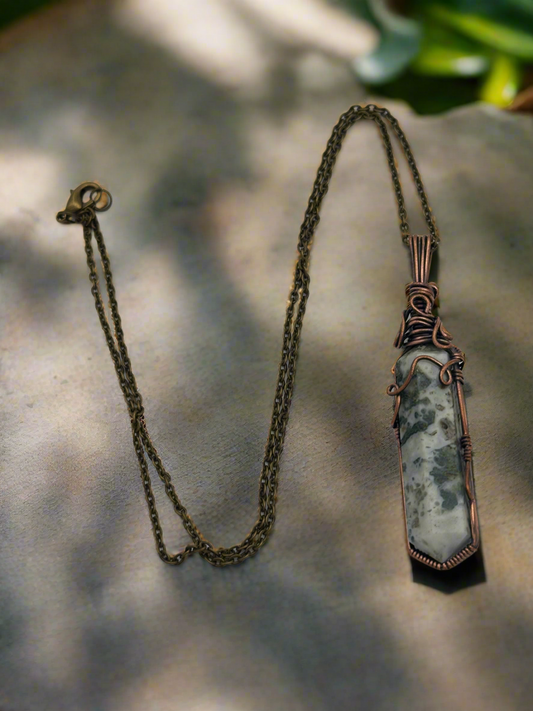 Moss Agate Pendant