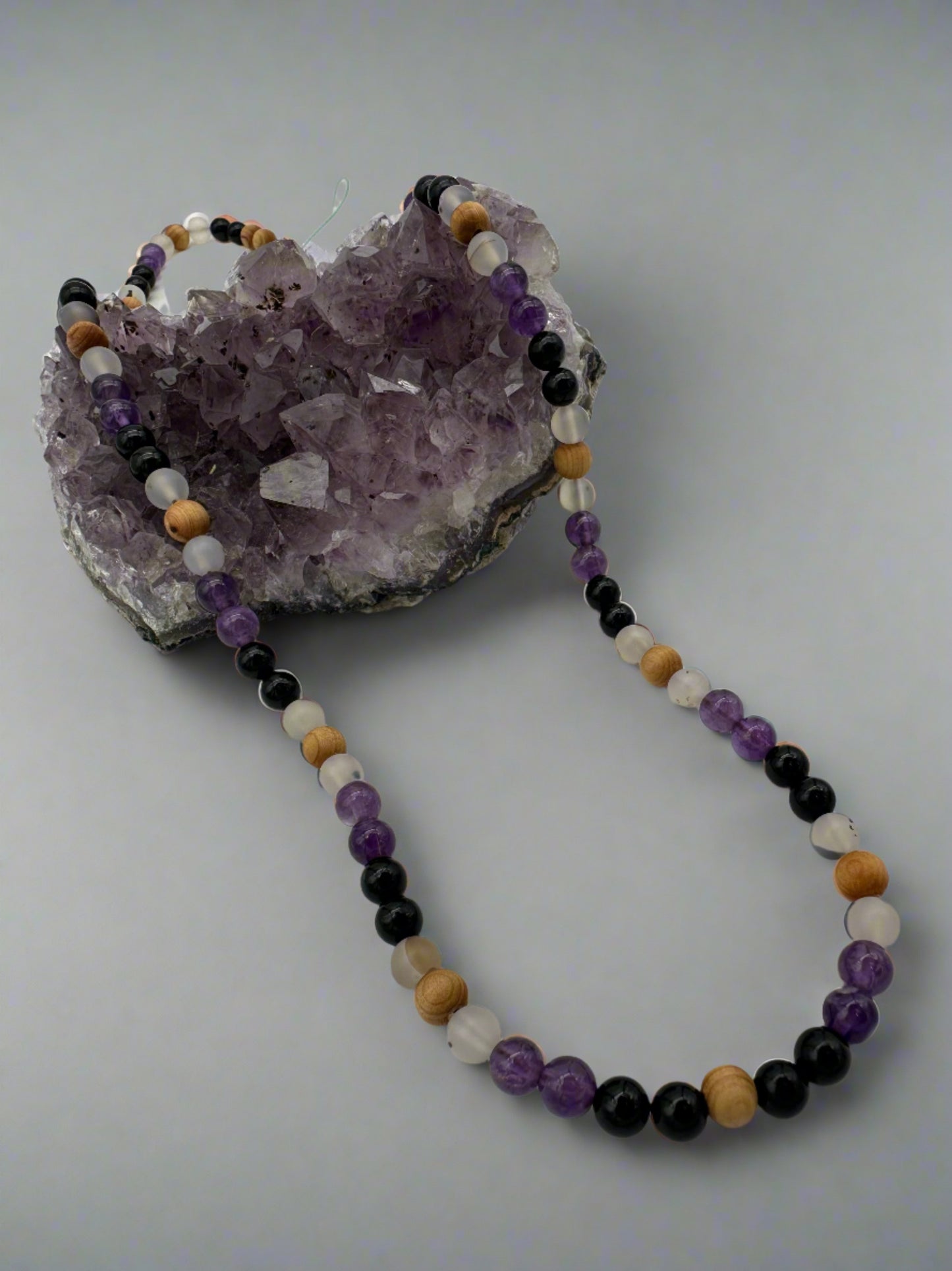 gemstone mala necklace