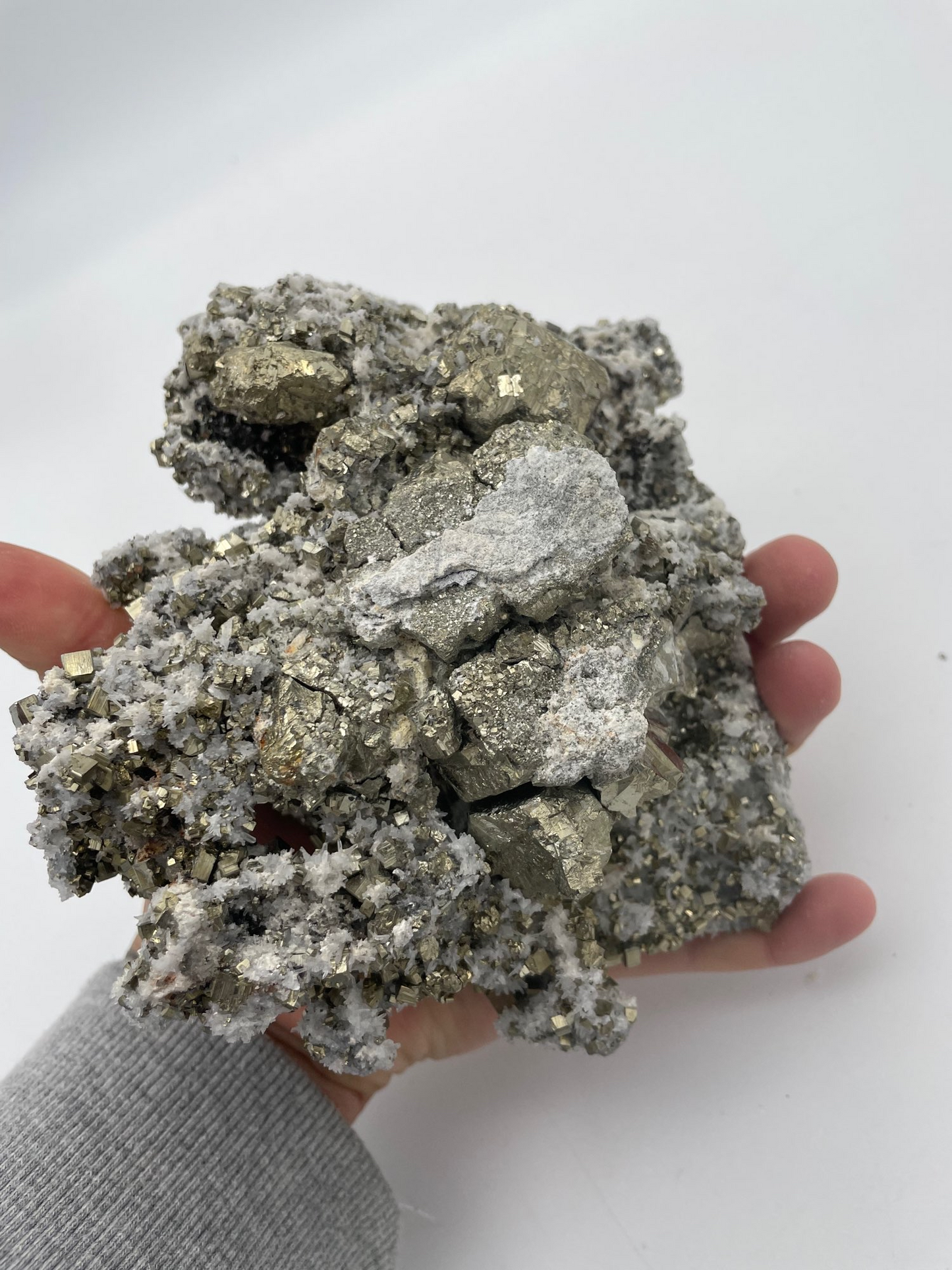 Pyrite Mineral Cluster