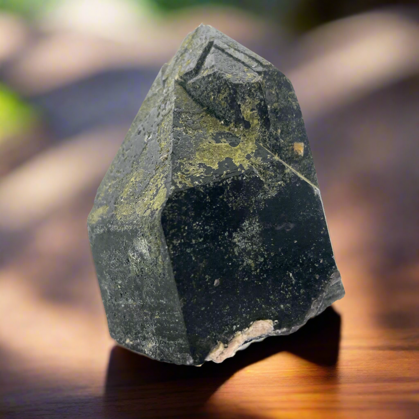 smoky quartz epidote