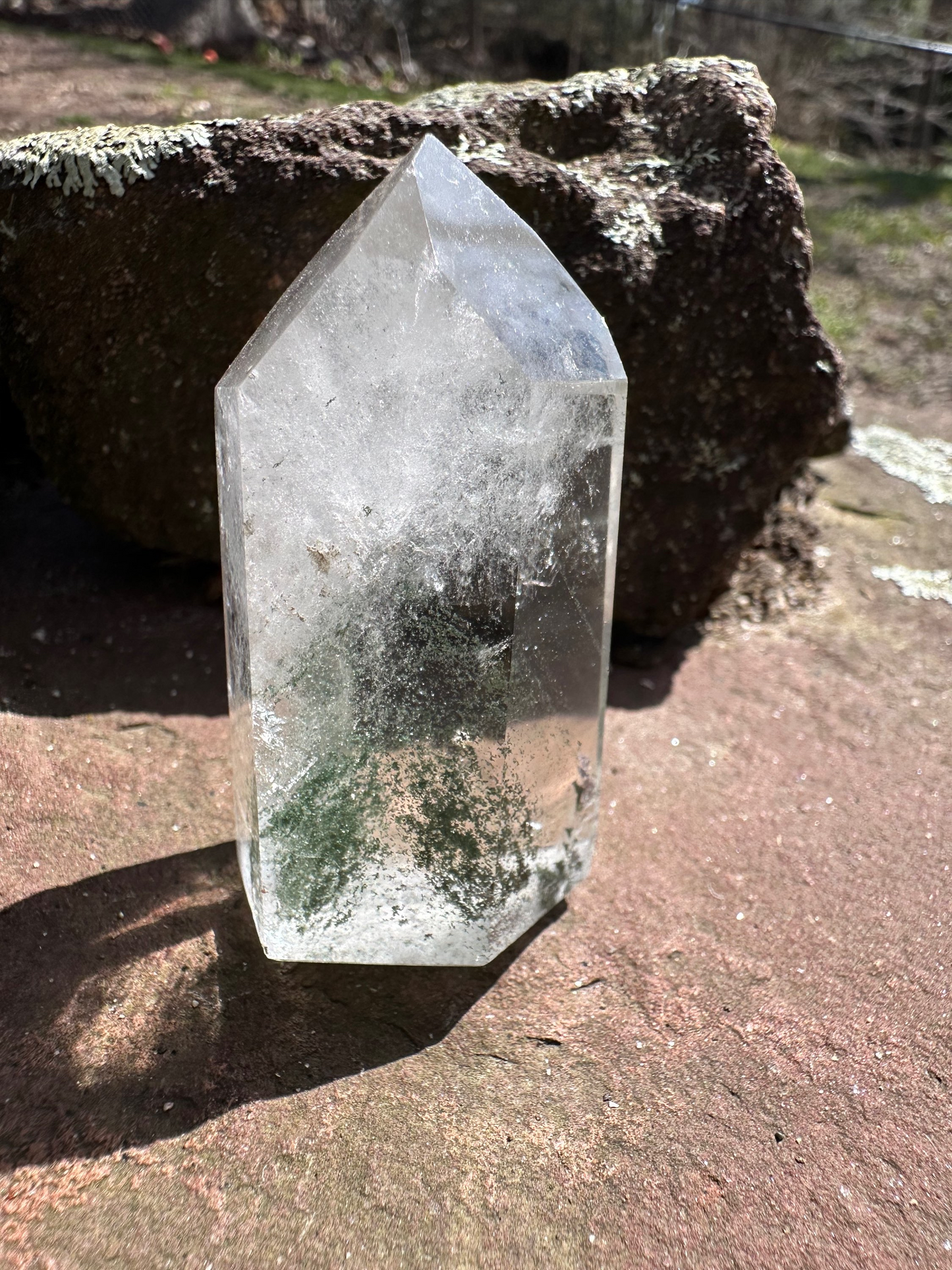 quartz obelisk